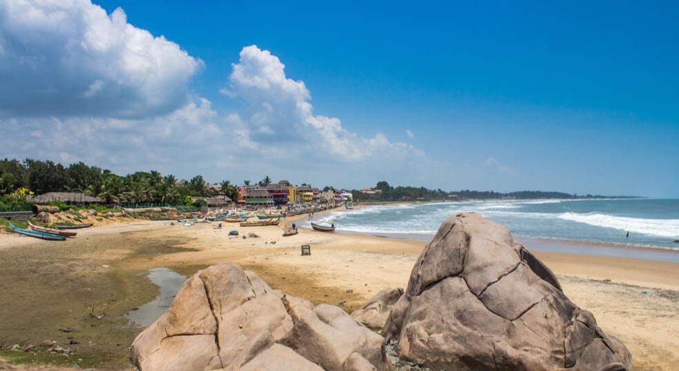 Mahabalipuram Beach, Tamil Nadu, India